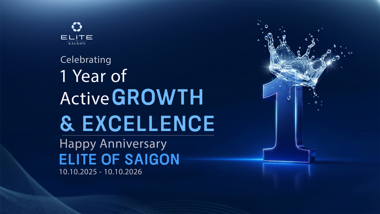 Kỷ niệm 1 năm hoạt động của du thuyền Elite of Saigon